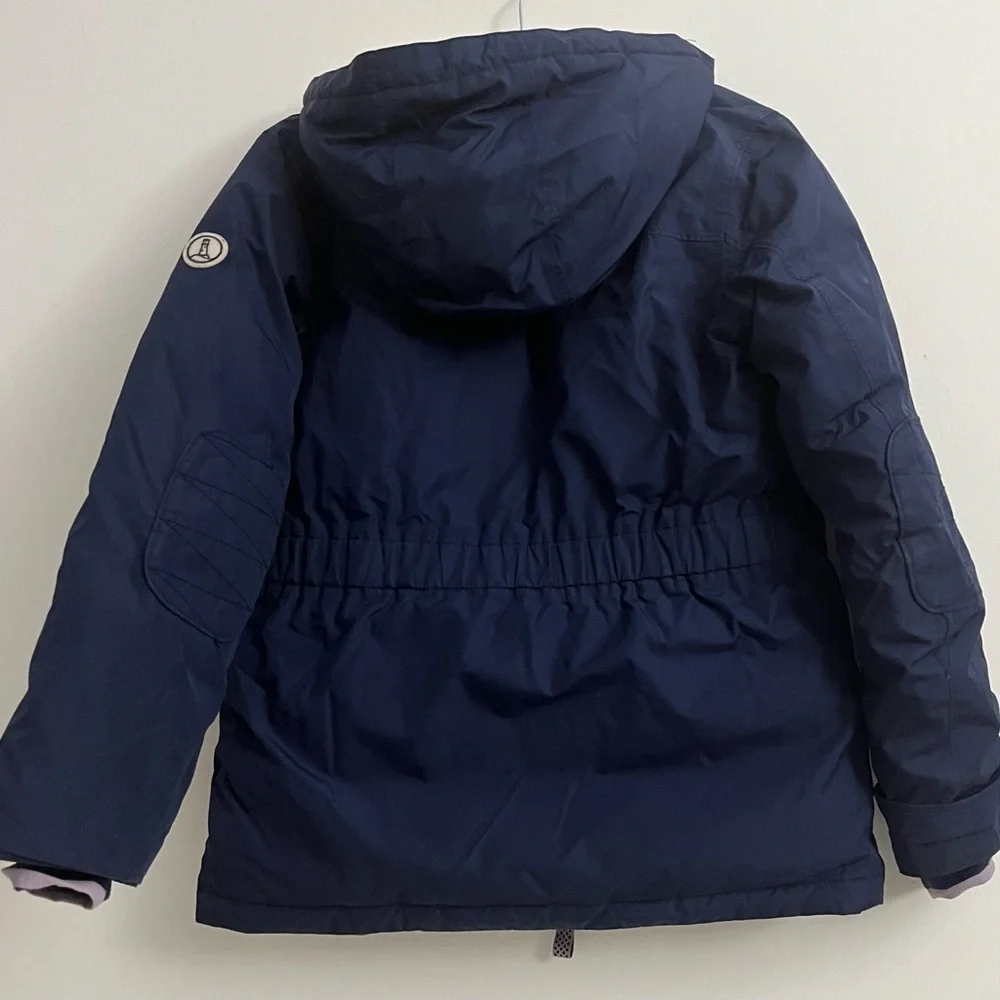 Lands’ End Kids Winter Parka Navy Blue M (10–12)